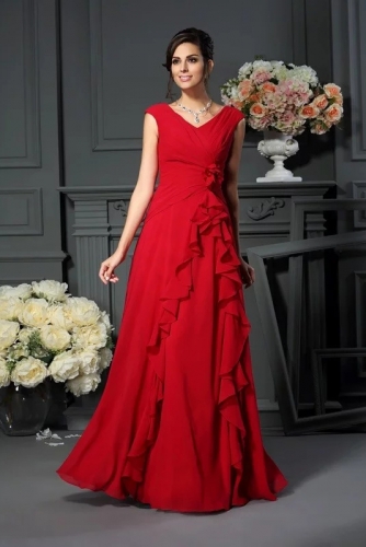 Crimson Red Bridesmaid Dresses