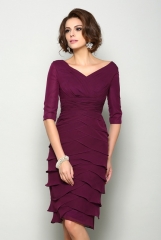layered mother of the bride dresses