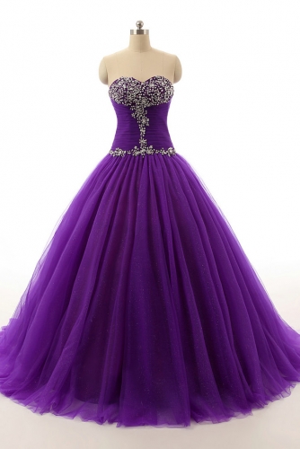 purple 15 dresses